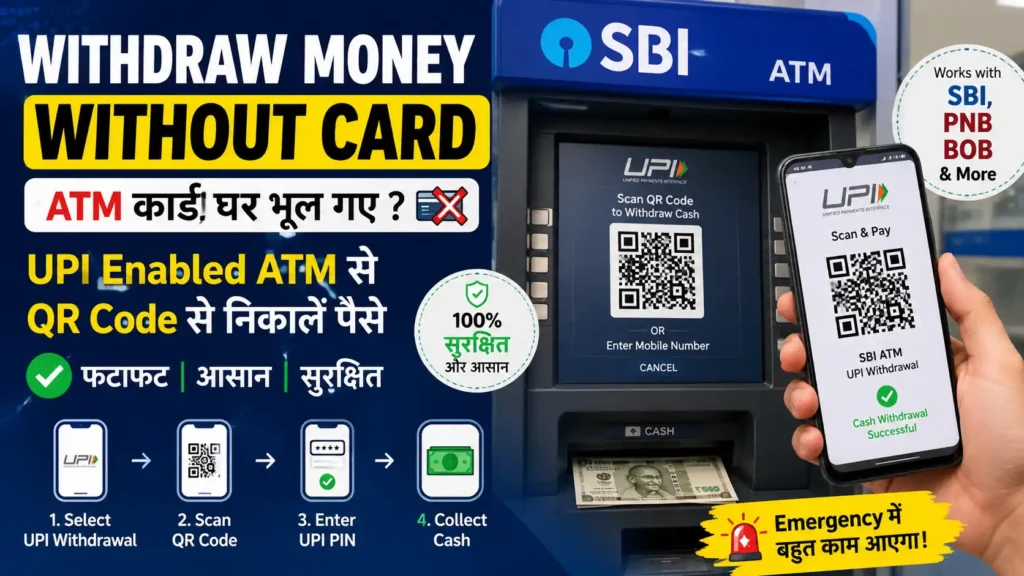 Withdraw Money Without Card