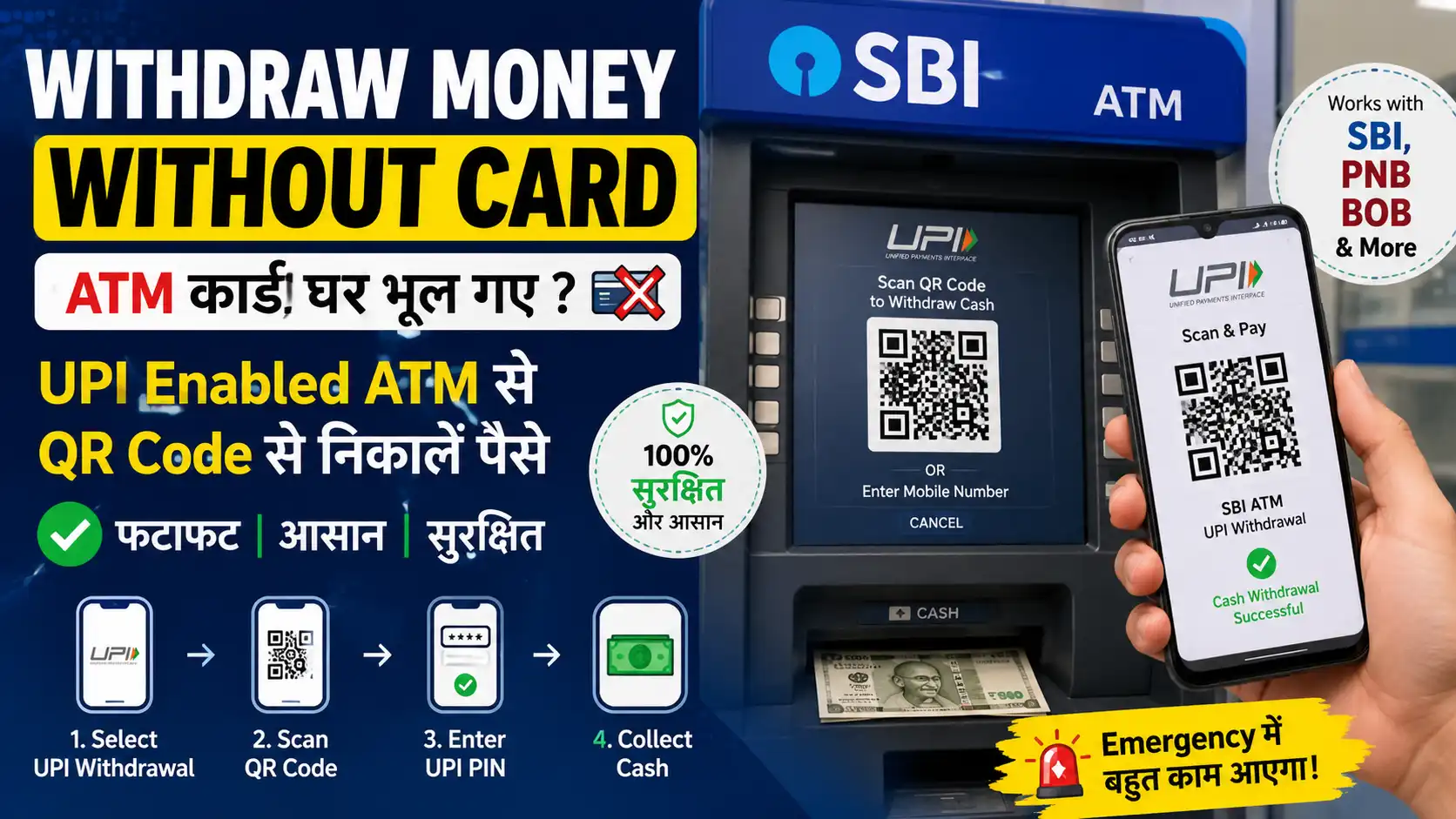 Withdraw Money Without Card